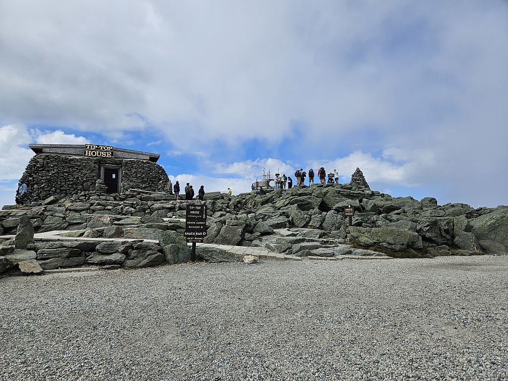 פסגת הר וושינגטון Mount Washington בניו המפשייר – תצפית מההר הגבוה בהרי White Mountains